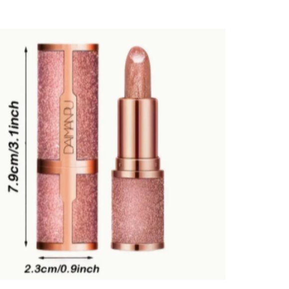 Pink lipstick Long-Lasting shimmer with smooth cream finish. Brand DAIMARU. - Picture 1 of 1